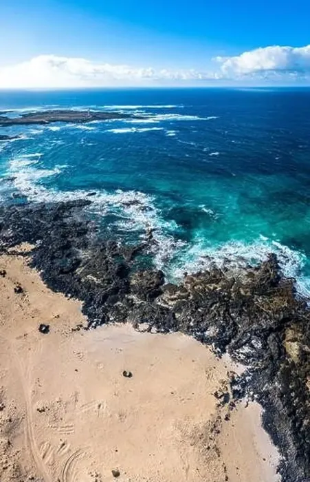 Framed Print : North coast of Fuerteventura Island, Drone Shot. Kitesurf spot. Canary Islands, Spain Framed Print : North coast of Fuerteventura Island, Drone Shot. Kitesurf spot. Canary Islands, Spain