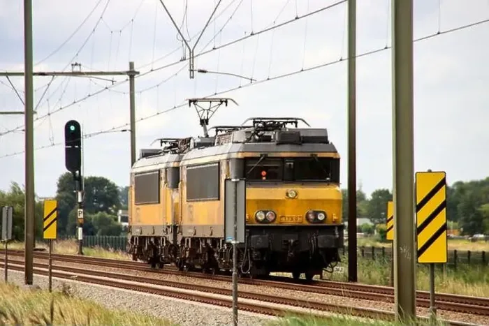 Framed Print : NS Alsthom 1700 locmotives 1750 and 1752 at Railroad track at Moordrecht in the Netherlands Framed Print : NS Alsthom 1700 locmotives 1750 and 1752 at Railroad track at Moordrecht in the Netherlands