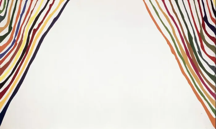 Framed Print : Nu by Morris Louis, 1912-1962 Framed Print : Nu by Morris Louis, 1912-1962