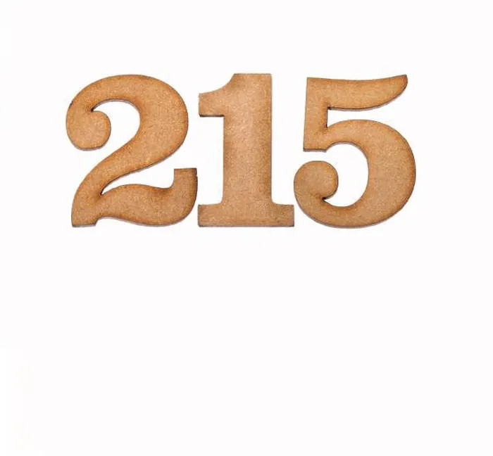 Framed Print : Number 215 - Piece of wood isolated on white background Framed Print : Number 215 - Piece of wood isolated on white background