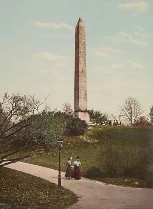 Framed Print : The Obelisk, Central Park, New York City 1901 Framed Print : The Obelisk, Central Park, New York City 1901