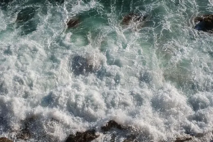 Framed Print : Ocean wave background breaking sea water rocky shore rough seas turquoise water gradient foam Framed Print : Ocean wave background breaking sea water rocky shore rough seas turquoise water gradient foam