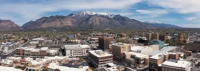 Framed Print : Ogden, Utah, USA. Aerial panorama Framed Print : Ogden, Utah, USA. Aerial panorama