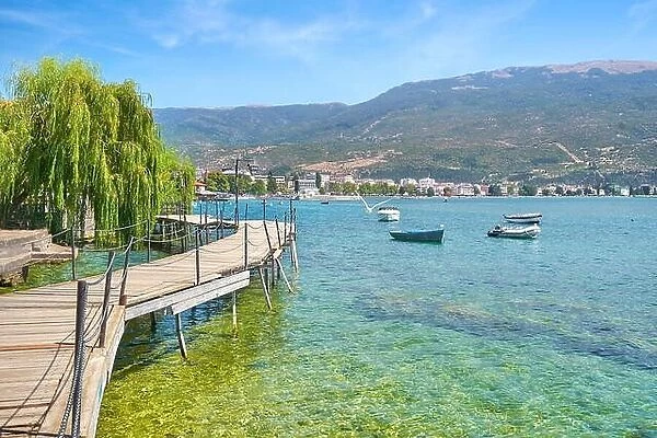 Ohrid Lake, Macedonia, Balkans