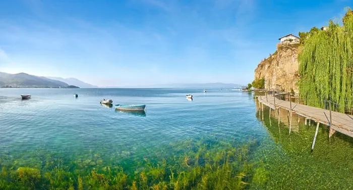 Framed Print : Ohrid Lake, Macedonia, Balkans Framed Print : Ohrid Lake, Macedonia, Balkans