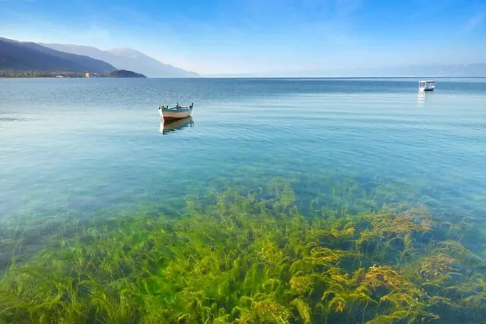 Framed Print : Ohrid Lake, Macedonia, Balkans