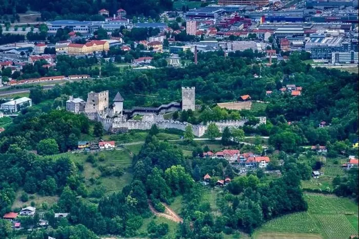 Framed Print : Old caste celje Framed Print : Old caste celje
