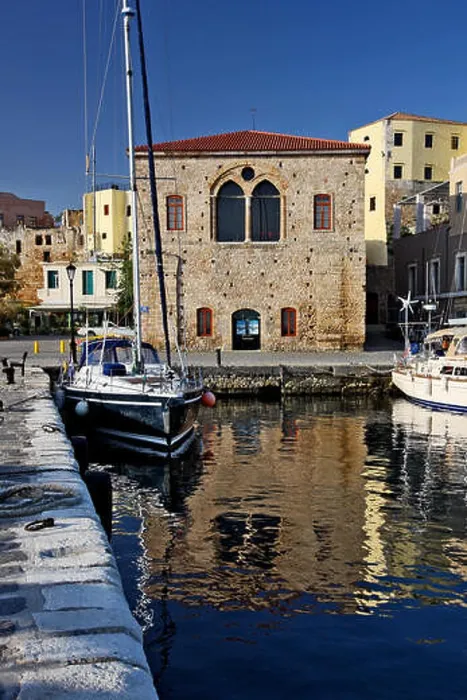 Framed Print : At the old port of Chania, Crete Framed Print : At the old port of Chania, Crete