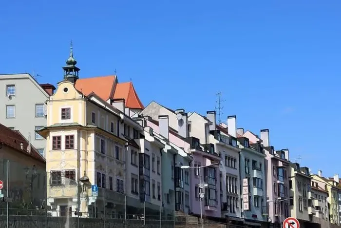 Framed Print : Old town of Bratislava, Slovakia on sunny spring day Framed Print : Old town of Bratislava, Slovakia on sunny spring day