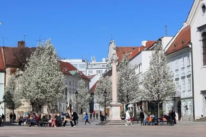 Framed Print : Old town of Bratislava, Slovakia on sunny spring day Framed Print : Old town of Bratislava, Slovakia on sunny spring day