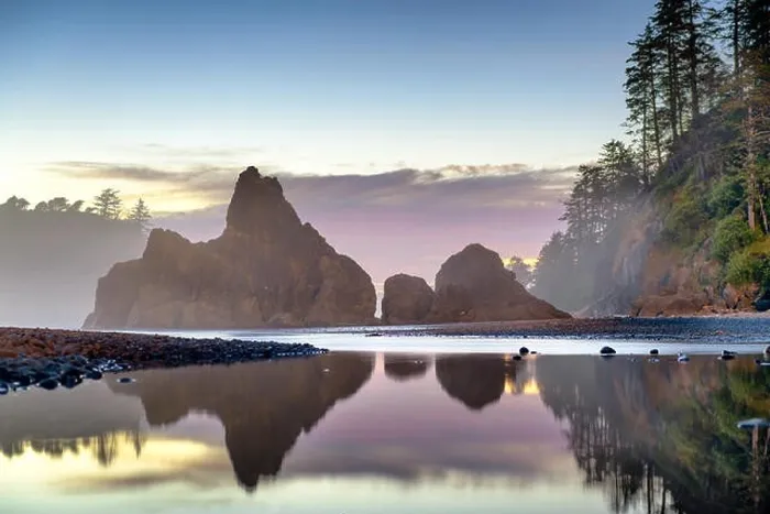 Framed Print : Olympic National Park, Washington, USA at Rialto Beach Framed Print : Olympic National Park, Washington, USA at Rialto Beach