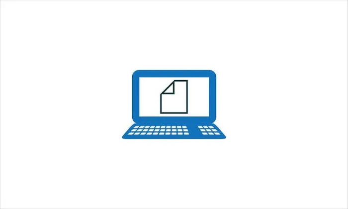 Framed Print : Online Education Computer Book logo designs template or Digital Document Icon vector template illustration