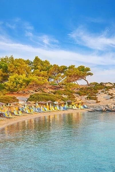 Orange Beach, Chalkidiki or Halkidiki, Greece