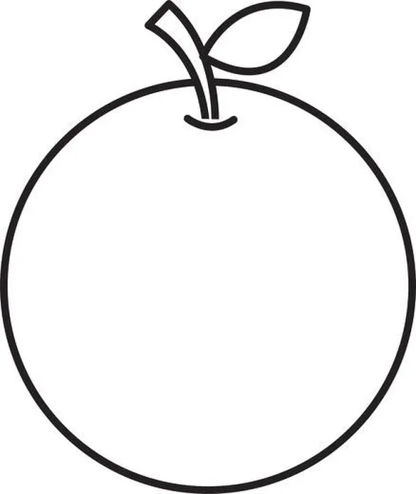 Framed Print : orange fresh fruit drawing icon
