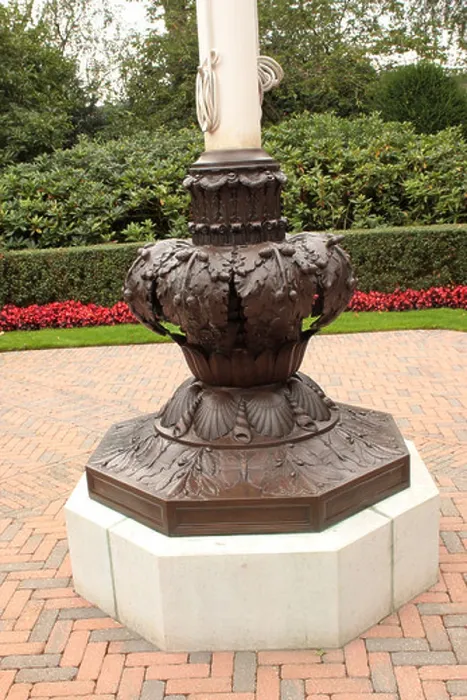 Framed Print : The ornate sculptured flagpole base at the American Flanders Field Cemetery Waregem Belgium Framed Print : The ornate sculptured flagpole base at the American Flanders Field Cemetery Waregem Belgium