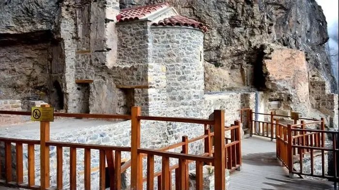Framed Print : The Orthodox monastery of Sumela
