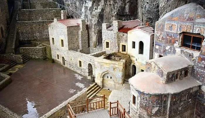 Framed Print : The Orthodox monastery of Sumela Framed Print : The Orthodox monastery of Sumela