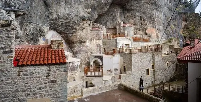 Framed Print : The Orthodox monastery of Sumela Framed Print : The Orthodox monastery of Sumela