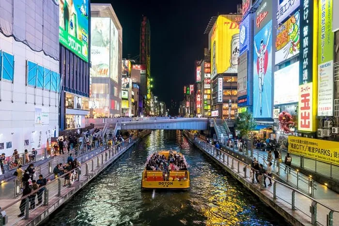 Framed Print : OSAKA, Japan - April 28 2017 : Billbords at Dotonbori in Osaka, Japan. It is one of the principal tourist destinations in Osaka, Japan. It is a single Framed Print : OSAKA, Japan - April 28 2017 : Billbords at Dotonbori in Osaka, Japan. It is one of the principal tourist destinations in Osaka, Japan. It is a single