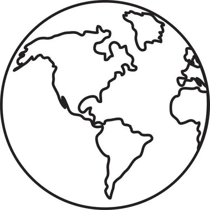 Framed Print : outline global earth planet geography design Framed Print : outline global earth planet geography design