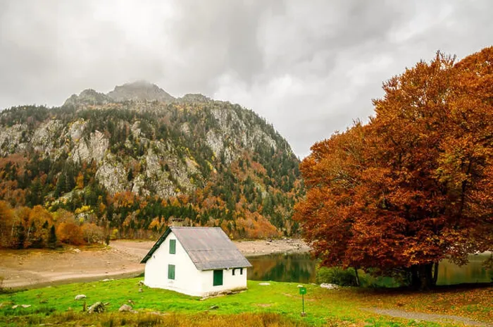 Framed Print : This is an outstanding mountain walk around the seven Ayous Lakes at the head of the Ossau Valley