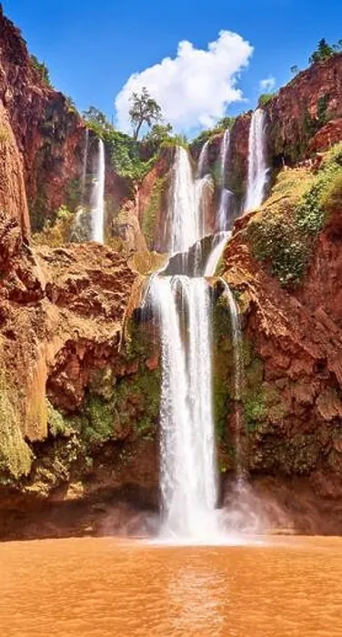 Framed Print : Ouzoud Waterfalls, Beni Mellal, Morocco, Africa Framed Print : Ouzoud Waterfalls, Beni Mellal, Morocco, Africa
