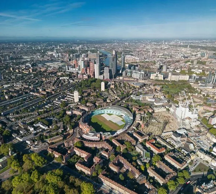 Framed Print : Oval, Kennington, Vauxhall and Nine Elms, London Framed Print : Oval, Kennington, Vauxhall and Nine Elms, London