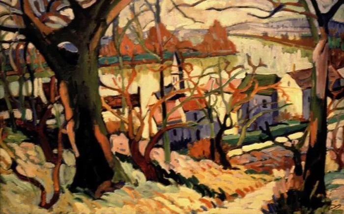 Framed Print : PAISAJE. Author: KEES VAN DONGEN (1877-1968). Location: MUSEO DE ARTE. TEXAS Framed Print : PAISAJE. Author: KEES VAN DONGEN (1877-1968). Location: MUSEO DE ARTE. TEXAS