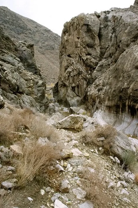 Framed Print : Pakistan Baluchistan Quetta rocky dry river gorge at Hanna Lake Framed Print : Pakistan Baluchistan Quetta rocky dry river gorge at Hanna Lake
