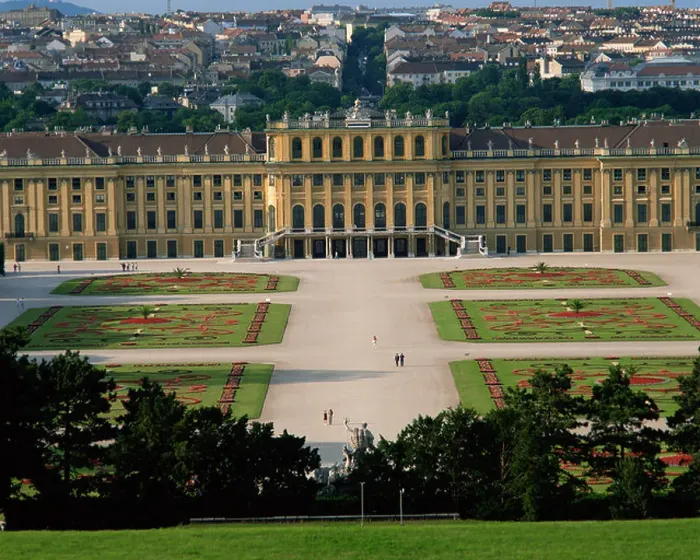 Framed Print : Palace and gardens of Schonbrunn UNESCO World Heritage Site Vienna Austria Europe Framed Print : Palace and gardens of Schonbrunn UNESCO World Heritage Site Vienna Austria Europe