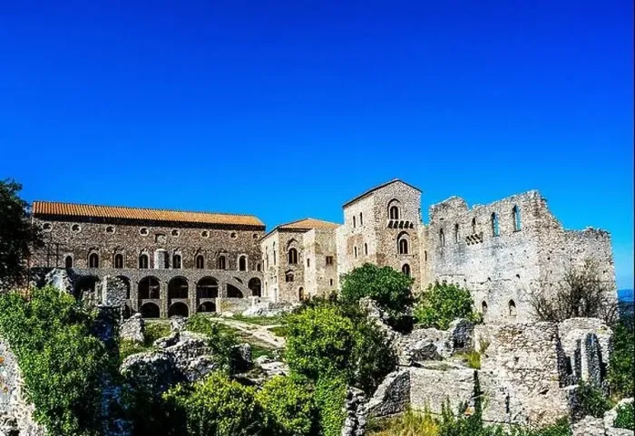 Framed Print : The Palaces of the Despots of Mystras, Laconia, Peloponnese, Greece Framed Print : The Palaces of the Despots of Mystras, Laconia, Peloponnese, Greece