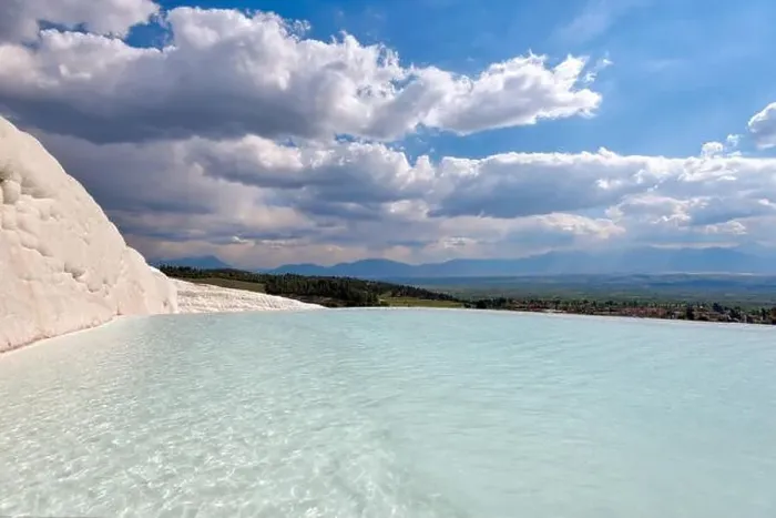 Framed Print : Pamukkale in Western Turkey taken in April 2019rn taken in hdr Framed Print : Pamukkale in Western Turkey taken in April 2019rn taken in hdr