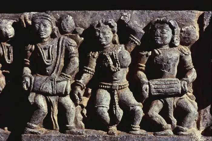 Framed Print : Panel of dance and music, Karnataka, India, Asia Framed Print : Panel of dance and music, Karnataka, India, Asia