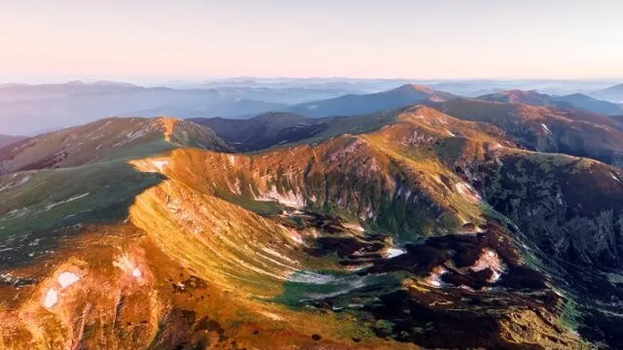 Framed Print : Panorama of Chornohirsky range in Ukrainian Carpathians on sunrise time. Hightest mountains in Ukraine in spring season. Landscape photography Framed Print : Panorama of Chornohirsky range in Ukrainian Carpathians on sunrise time. Hightest mountains in Ukraine in spring season. Landscape photography