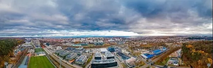Framed Print : Panorama of the city of Gdynia Framed Print : Panorama of the city of Gdynia