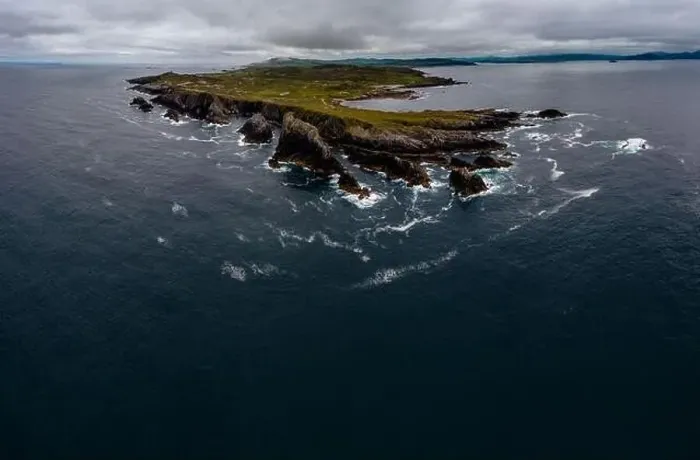 Framed Print : A panorama drone view of Malin Head and the northernmost point of Ireland Framed Print : A panorama drone view of Malin Head and the northernmost point of Ireland