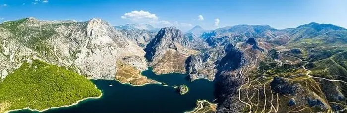 Framed Print : Panorama over GREEN CANYON from a drone, Alanya, Turkey Framed Print : Panorama over GREEN CANYON from a drone, Alanya, Turkey