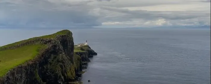 Framed Print : A panorama landscape view of the Neist Point Lighthouse and the Minch on the western coast of Isle of Skye Framed Print : A panorama landscape view of the Neist Point Lighthouse and the Minch on the western coast of Isle of Skye