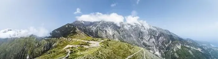 Framed Print : Panorama of Mountains over Llogara Pass from a drone, Panorama Llogara, Ceraunian Mountains, Albania Framed Print : Panorama of Mountains over Llogara Pass from a drone, Panorama Llogara, Ceraunian Mountains, Albania