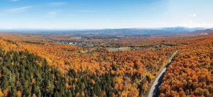 Framed Print : Panorama over New York state near Dannemora looking south to Adirondack mountains Framed Print : Panorama over New York state near Dannemora looking south to Adirondack mountains