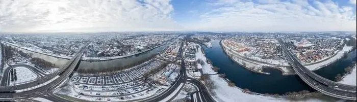 Framed Print : Panorama of Regensburg city in Bavaria with the river Danube the cathedral and the stone bridge in winter with snow Framed Print : Panorama of Regensburg city in Bavaria with the river Danube the cathedral and the stone bridge in winter with snow