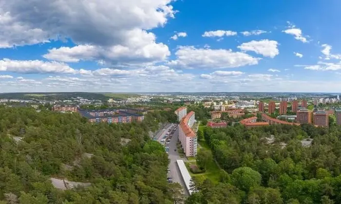Framed Print : Panorama of ruddalen a part of Gothenburg in Sweden Framed Print : Panorama of ruddalen a part of Gothenburg in Sweden