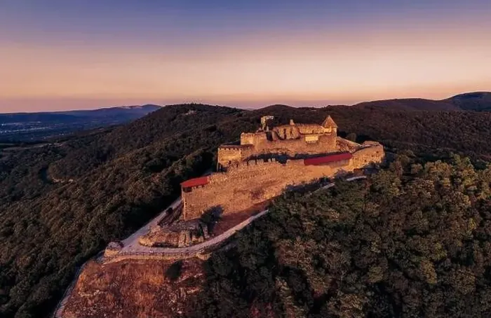 Framed Print : Panorama of Upper Castle of Visegrad, Hungary on the sunset Framed Print : Panorama of Upper Castle of Visegrad, Hungary on the sunset