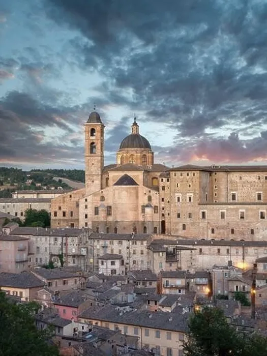 Framed Print : Panorama in Urbino city from Italy at sunset, city and World Heritage Site in the Marche region of Italy Framed Print : Panorama in Urbino city from Italy at sunset, city and World Heritage Site in the Marche region of Italy