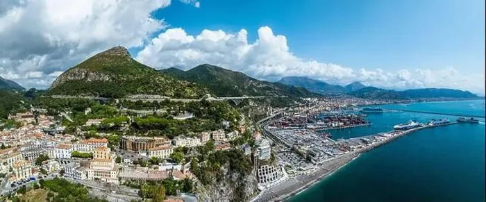 Framed Print : Panorama of Vietri sul Mare from a drone, Amalfi Coast, Salerno, Campania, Italy Framed Print : Panorama of Vietri sul Mare from a drone, Amalfi Coast, Salerno, Campania, Italy