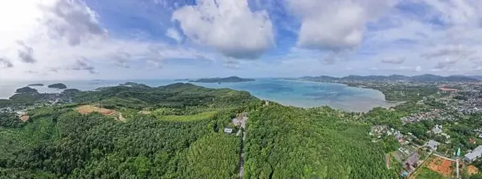 Framed Print : Panorama view Aerial view of Phuket island Thailand from Drone camera High angle view Framed Print : Panorama view Aerial view of Phuket island Thailand from Drone camera High angle view