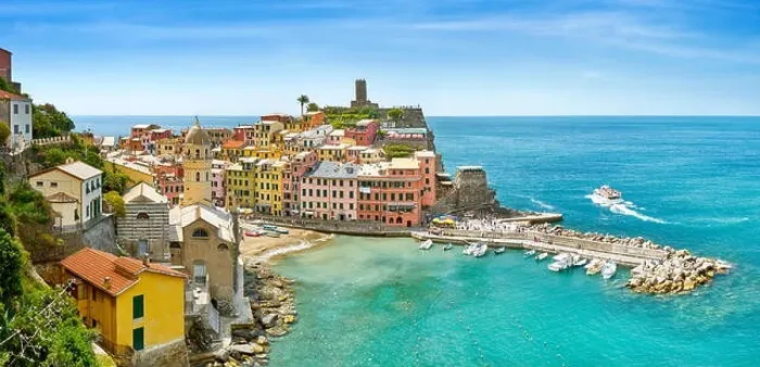 Framed Print : Panorama view of Vernazza, Cinque Terre National Park, Liguria, Italy, UNESCO Framed Print : Panorama view of Vernazza, Cinque Terre National Park, Liguria, Italy, UNESCO