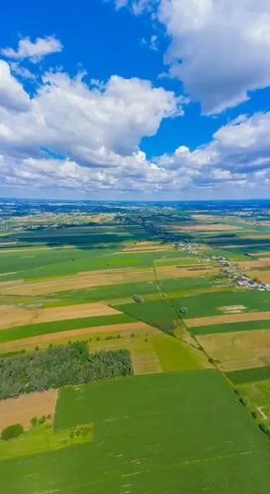 Framed Print : Panoramic Aerial vast green field view - Agriculture field aerial photo - Green landscapes drone photo Framed Print : Panoramic Aerial vast green field view - Agriculture field aerial photo - Green landscapes drone photo