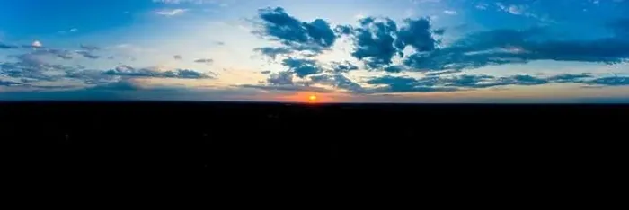 Framed Print : Panoramic aerial view of beautiful green tropical forest with mountains and majestic blue sky and clouds. Sunset Framed Print : Panoramic aerial view of beautiful green tropical forest with mountains and majestic blue sky and clouds. Sunset