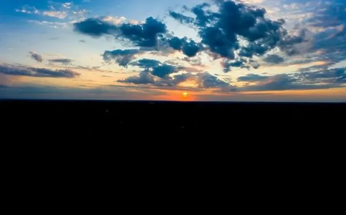Framed Print : Panoramic aerial view of beautiful green tropical forest with mountains and majestic blue sky and clouds. Sunset Framed Print : Panoramic aerial view of beautiful green tropical forest with mountains and majestic blue sky and clouds. Sunset